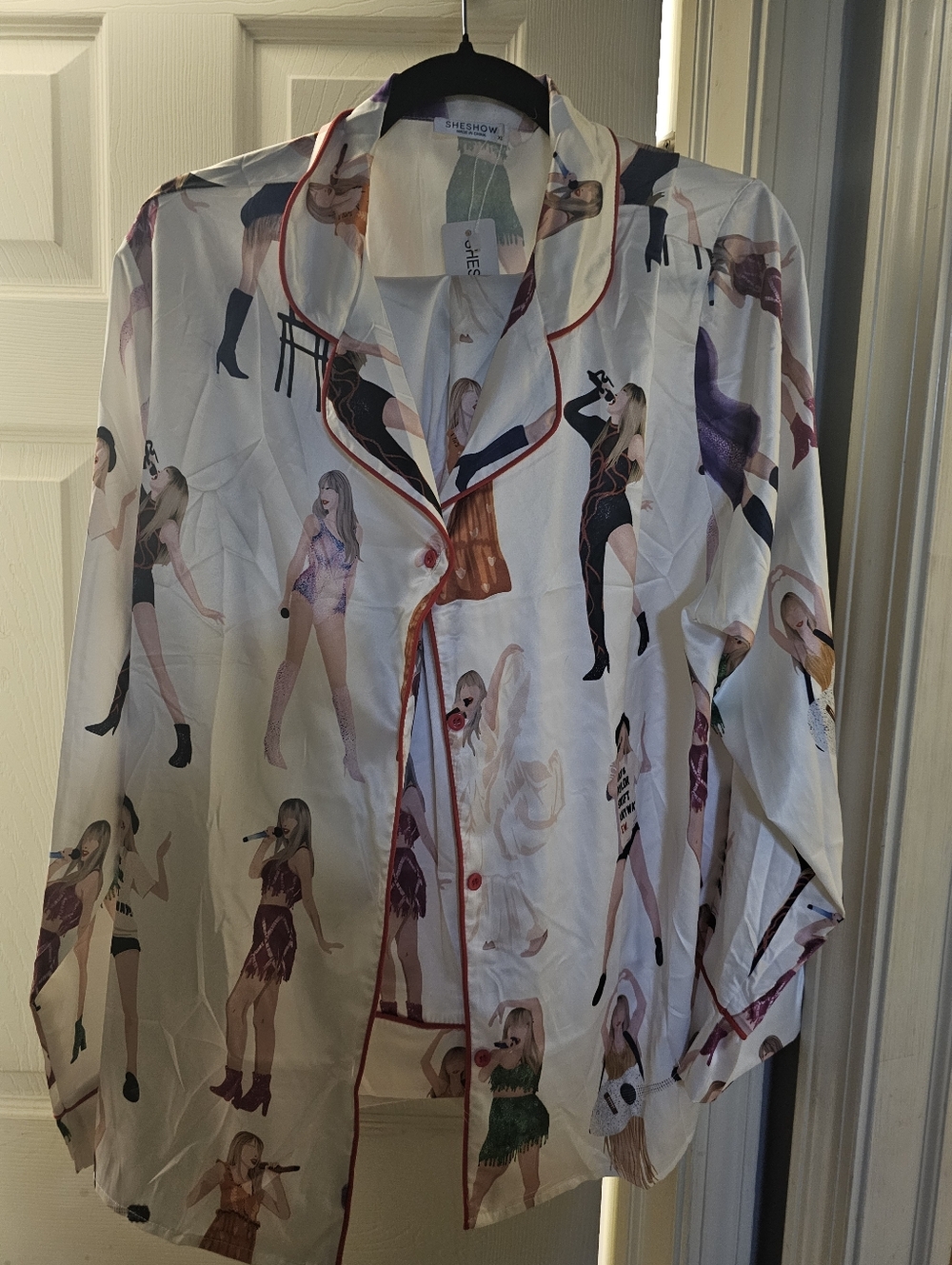 Taylor Swift Satin Pajamas